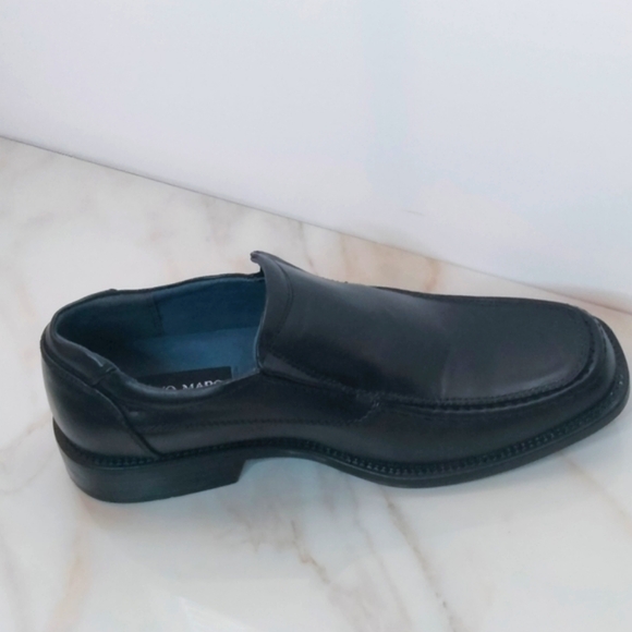 Bruno Marc Cambridge Black men's loafer slide on - Picture 6 of 12